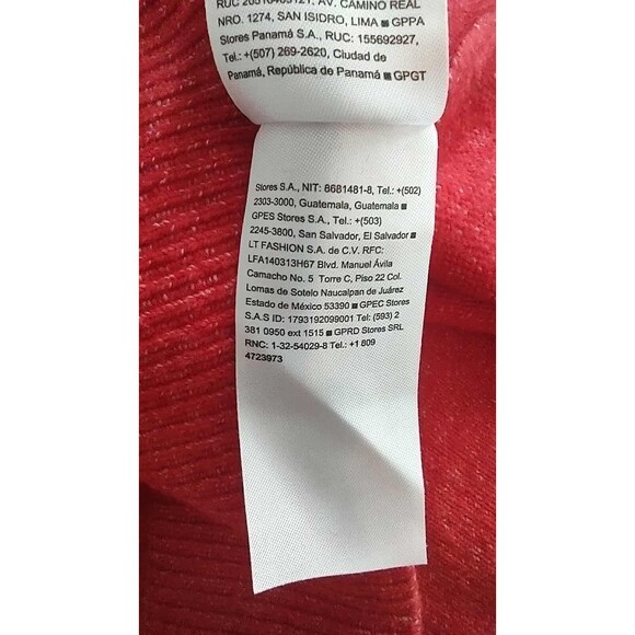 Old Navy | Red Soft Sweater Crop Top S - Picture 5 of 6